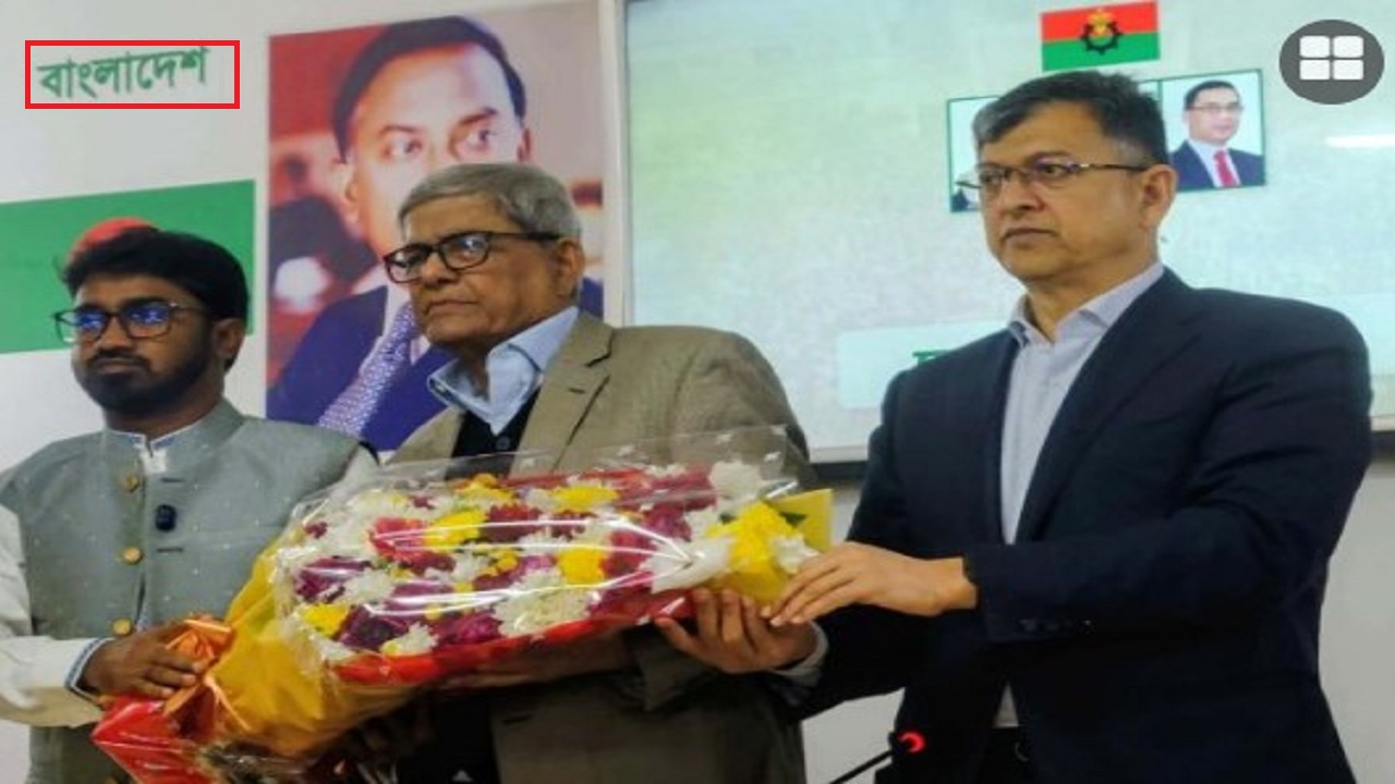 গণ অধিকার পরিষদ ছাড়লেন রাশেদ খান, আনুষ্ঠানিকভাবে বিএনপিতে যোগদান